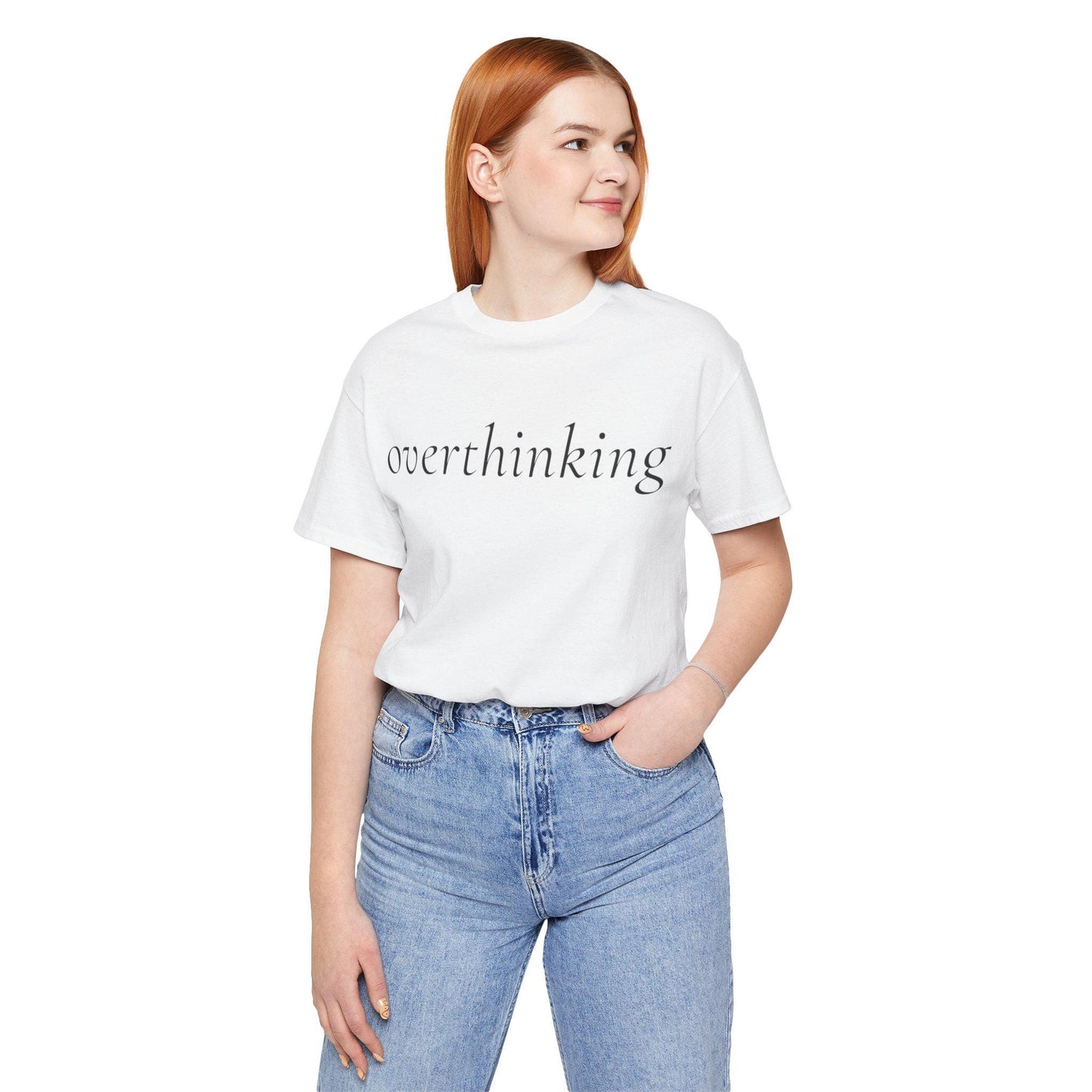 overthinking tee
